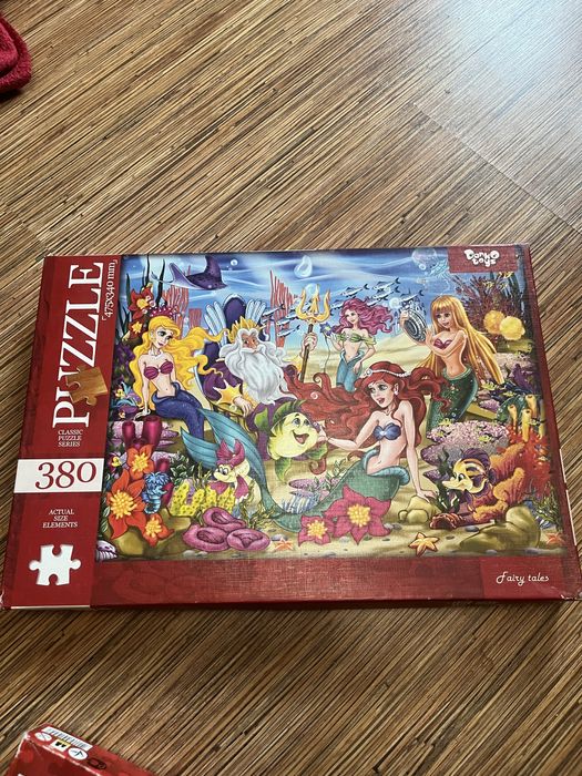 Пазли пазл дитячмй русалочка попелюшка