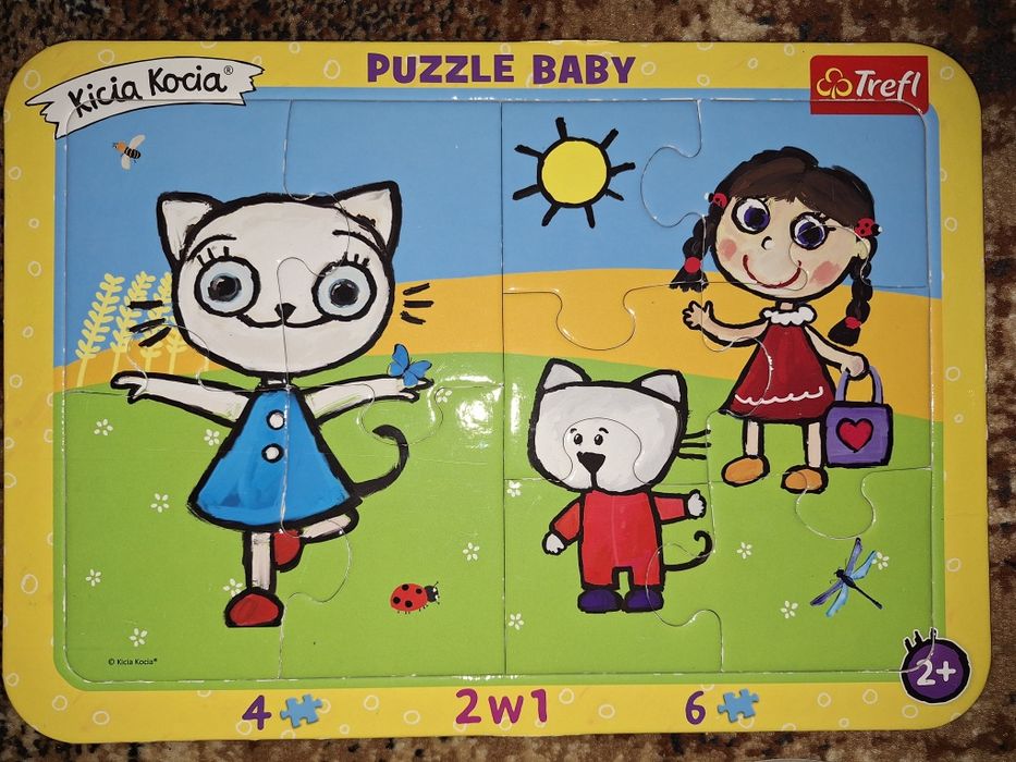 Zestaw puzzli Kicia Kocia Bing