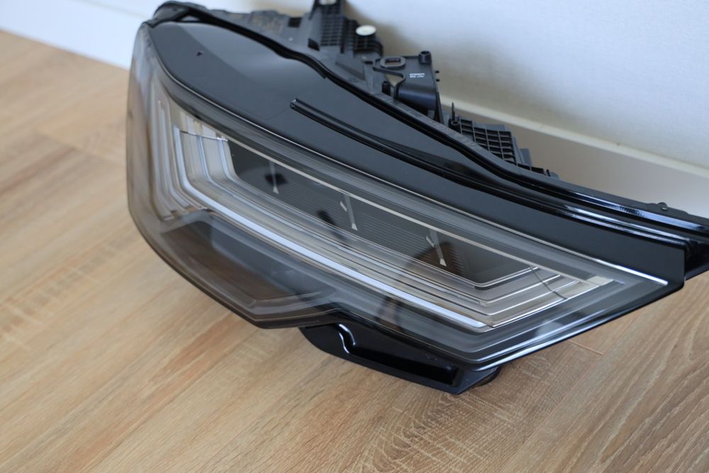 Фари оптика audi A6 C8 c8 4K HD Matrix установка