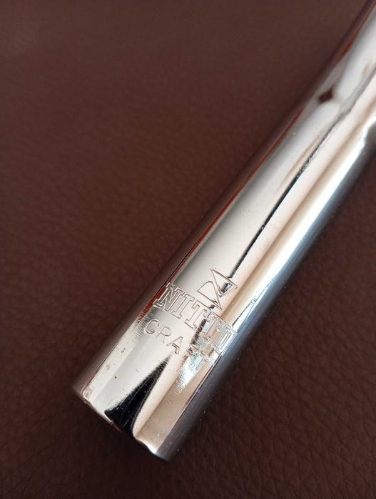 Guiador de Pista NJS da NITTO Craft  B123  400 Made in Japan Aço.