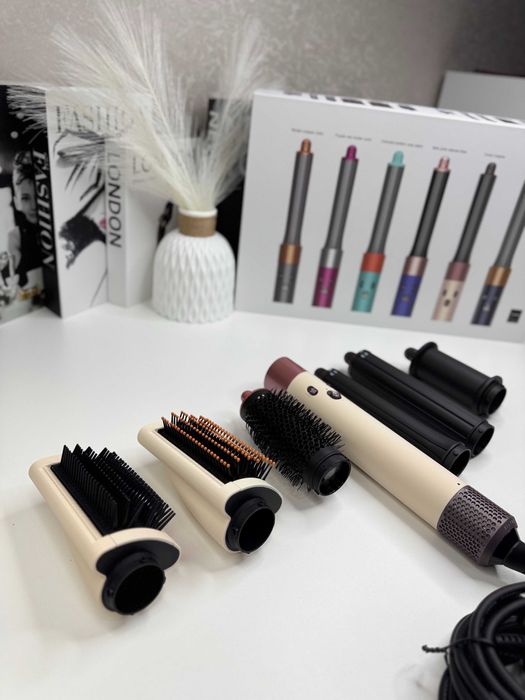 Мультистайлер Premium 6 насадок Sakura Pink/Gold