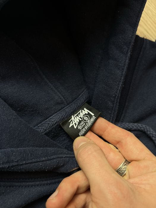 Stüssy IST Big logo Męska S Bluza z kapturem Hoodie Rap Skate