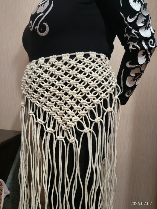 Пояс макраме / припинда