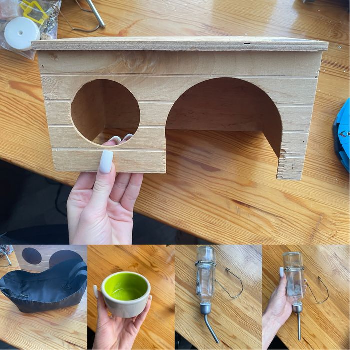 Продам клітки для щура / хом’яка + аксесуари