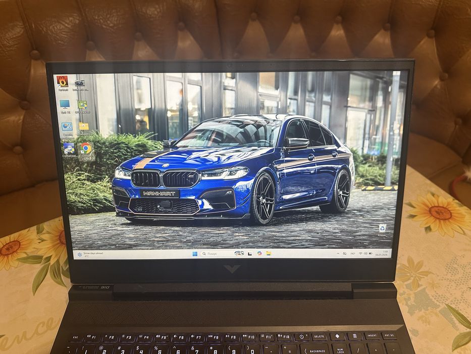 Топовий ігровий ноут HP Victus 16 (Ryzen 5 6ядер, GTX 1650 4GB)