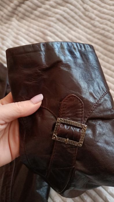 Куртка шкіряний піджак