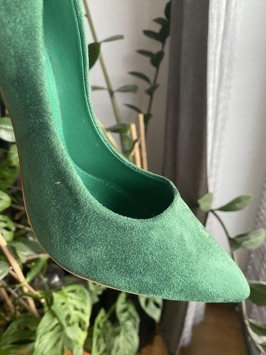 Buty zielone r. 40