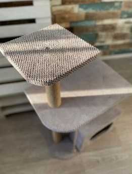 когтеточка, домик когтеточка, будинок кігтеточка з обівкою в середині