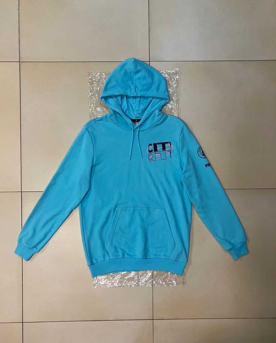 Niebieska bluza Puma Manchester roz.M