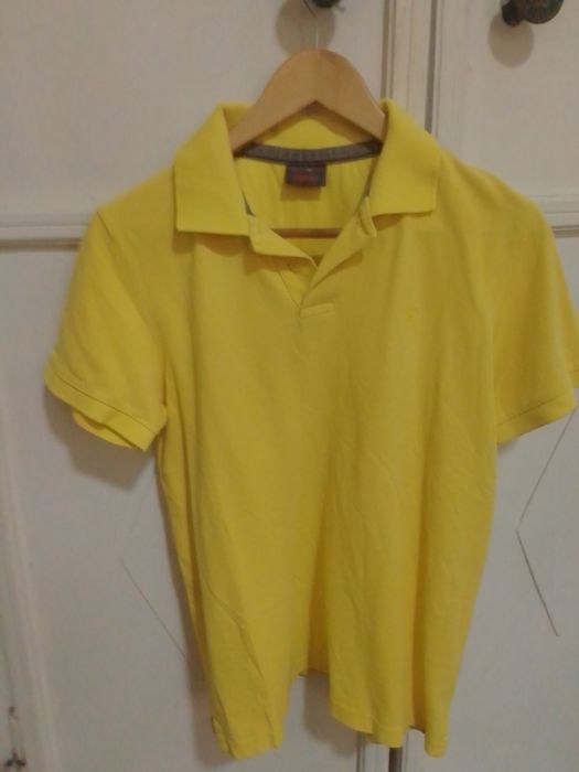 Футболка желтая, с коротким рукавом, ESPRIT, разм. 48