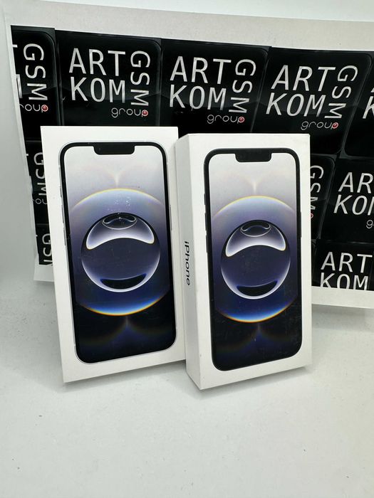 NAJTANIEJ od ARTKOM NOWY iPhone 16E 128GB Black 2150zł OKazja!