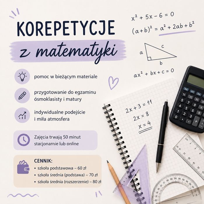 Korepetycje z matematyki