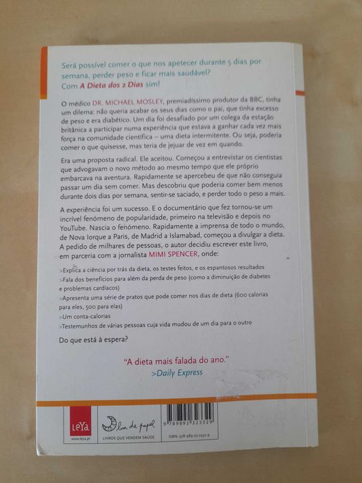 A dieta de 2 dias