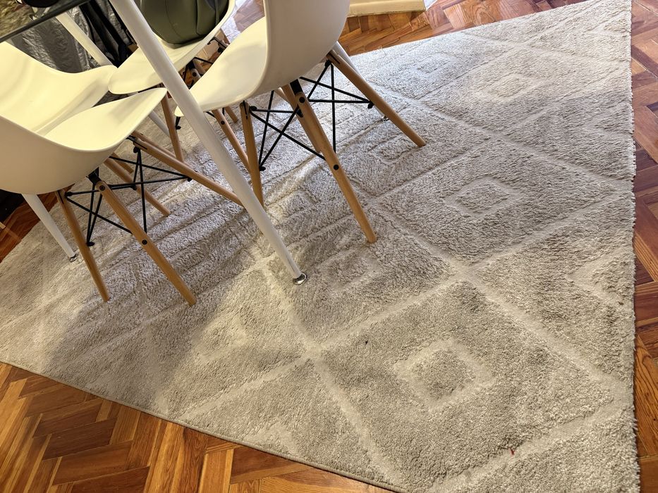 Tapete cinzento 170x235cm