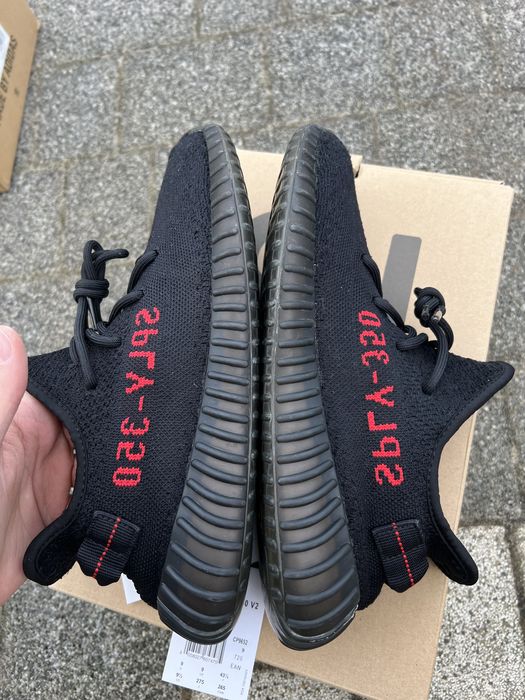 Adidas Yeezy Boost 350 V2 Bred sneakersy niskie czarne kanye 43 1/3