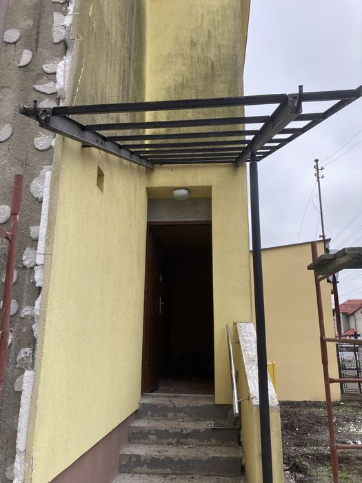 Zadaszenie , daszek , nad drzwi. Stal ocynkowana , malowana !