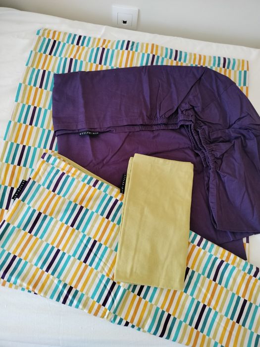 Conjunto completo para cama individual solteiro