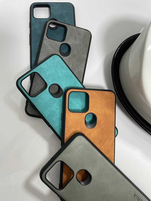 Противоударный чехол Nubuck Google Pixel 5  на все модели