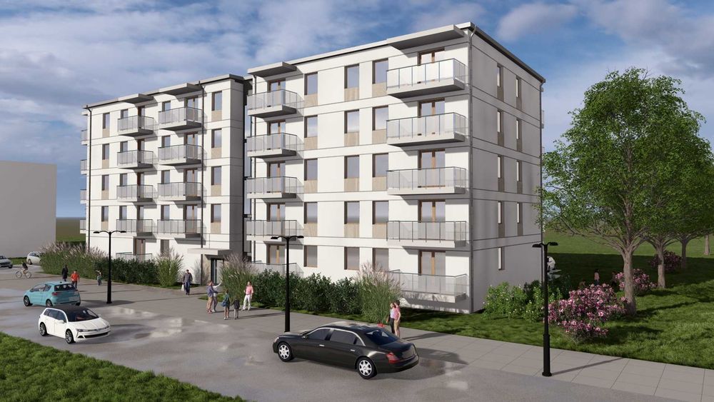 Nowe mieszkanie 42,24 m2 w Sieradzu ul.Mickiewicza5