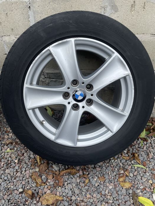 Диски +шини R18 5/120 ET46 8J стояли нс Х5 E70