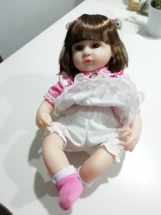 Кукла силиконовая, новая