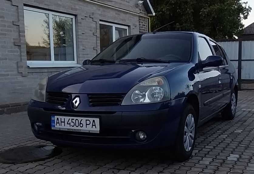 Renault Clio Symbol 1,4. газ/бензин. кондиционер.