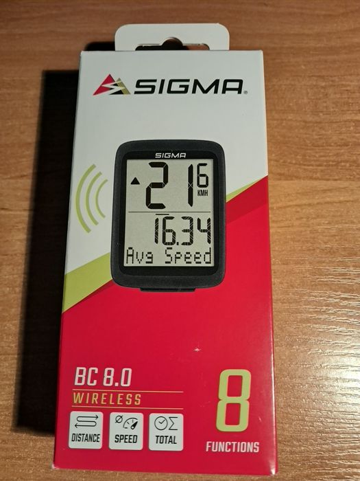 Sigma licznik rowerowy BC 8 wireless