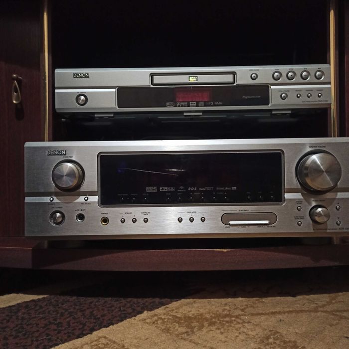 Рессивер 7.1 Denon+DVD Denon