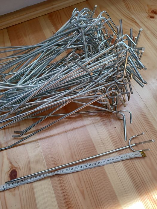 79 szt Haczyki do kratownicy ekspozytora 30 cm