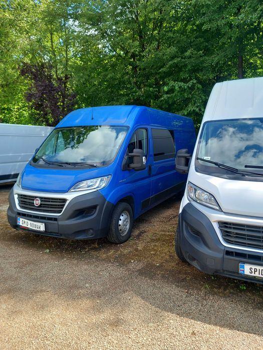 Fiat Ducato l3h2  doka -brygadówka  6/7 osobowy max lakier oryg. salon Polska 2018/2019