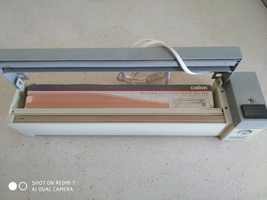 Maquina de selar sacos a quente