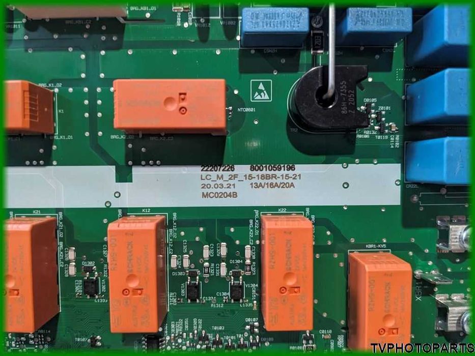 плата LC_M_2F_15-18BR-15-21, 8001059196 Bosch HMI40ICMB, PUF612FC5E