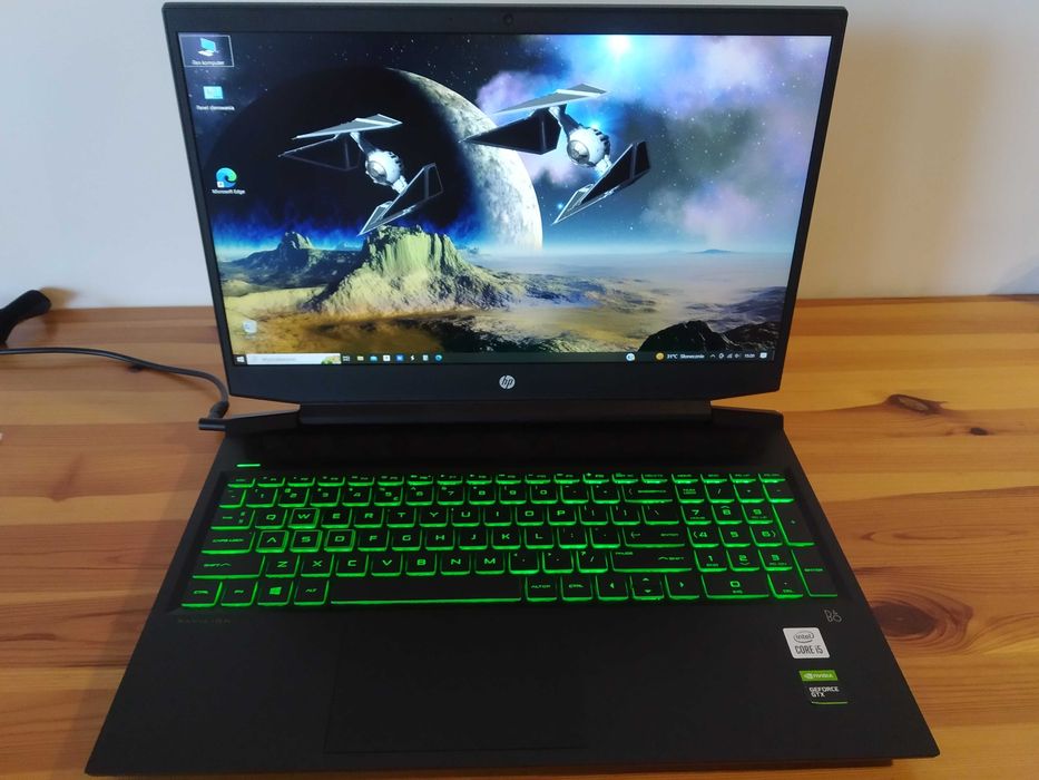 HP Pavilion Gaming 16-a0007nw  szybki dysk SSD M.2, NVIDIA GTX 1650Ti