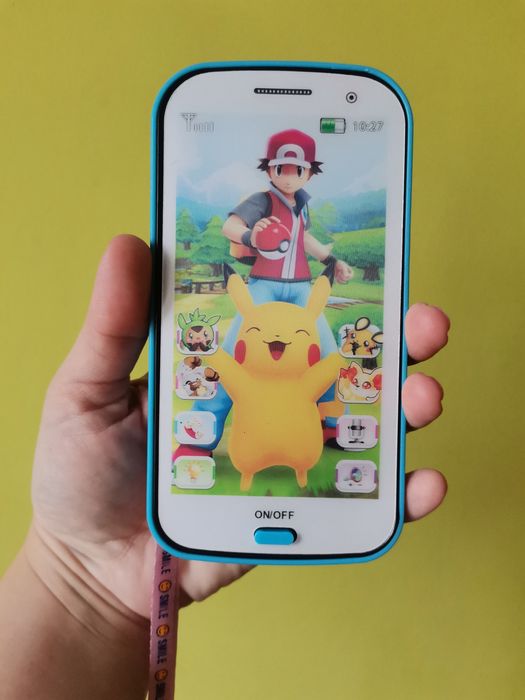 Telefon dotykowy 4d pokemon interaktywny