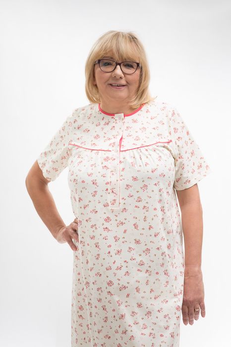 Martel Bawełniana Koszula Nocna Dla Mamy/Babci 3Xl