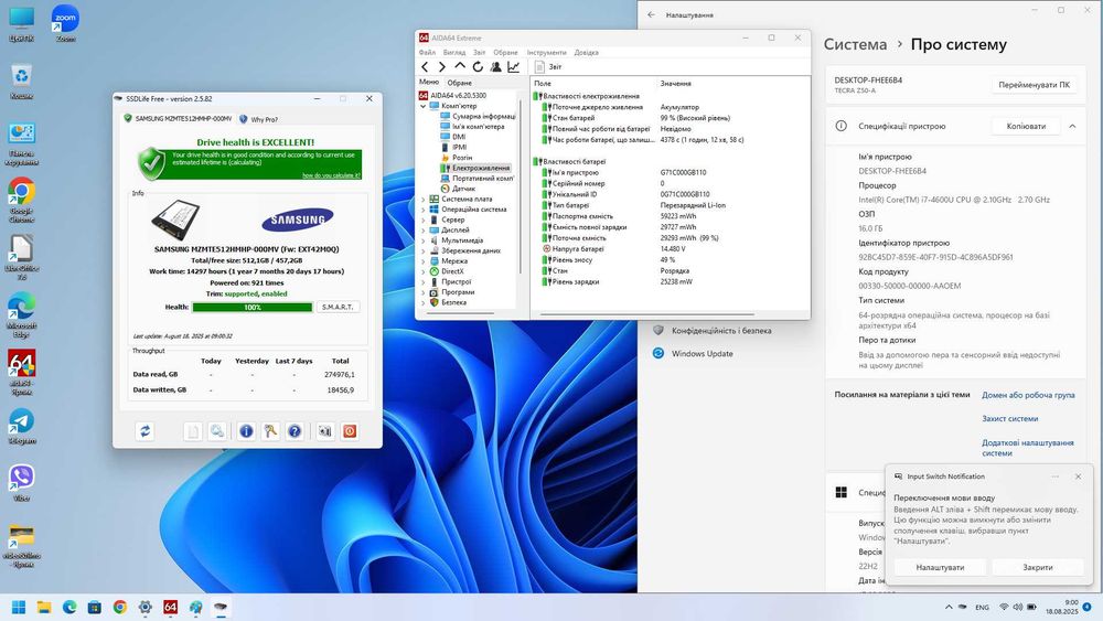 Ноутбук Toshiba Tecra Z50-A IPS i7-4600U 16GB DDR3 512GB SSD GT 730M