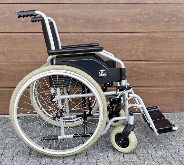 Wozek inwalidzki skladany wąski siedzenie 38 cm