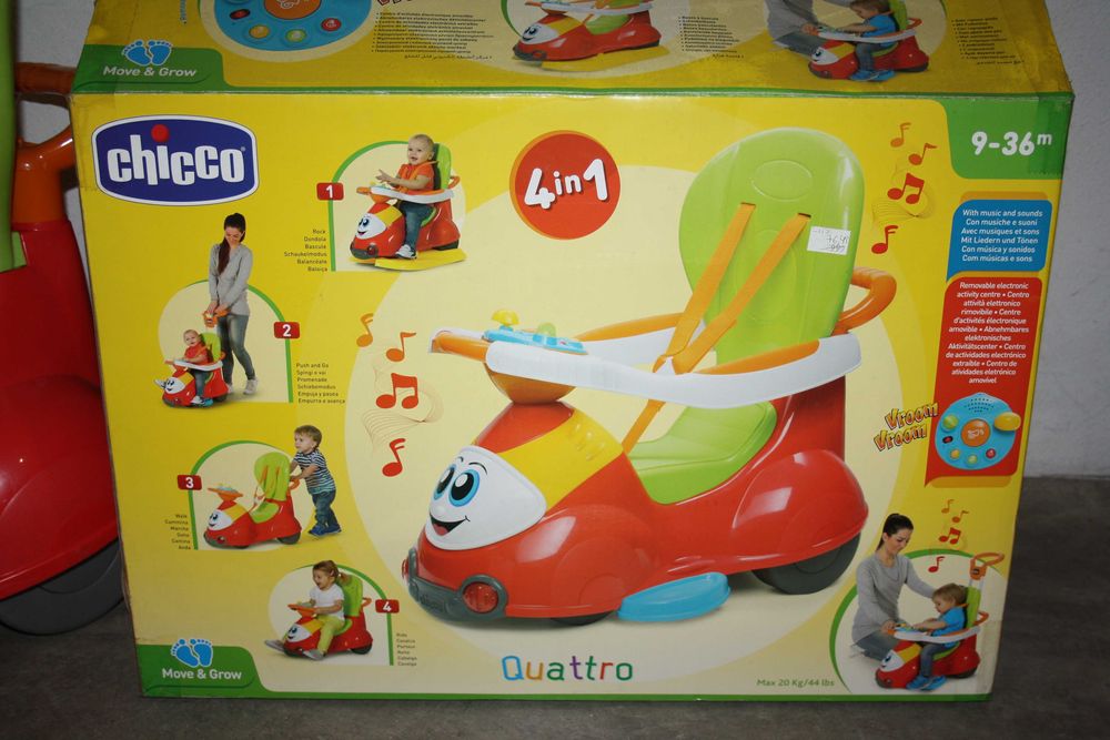 Chicco Brinquedo Quattro Vermelho 9-36 Meses