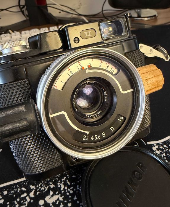 Nikonos II /Calypso - W-Nikkor 35mm F:2.5