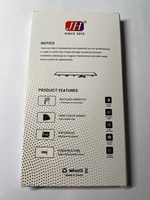 NOWY Wyświetlacz Ekran iPhone 14 PRO INCELL + Uszczelka Wymienny CHIP