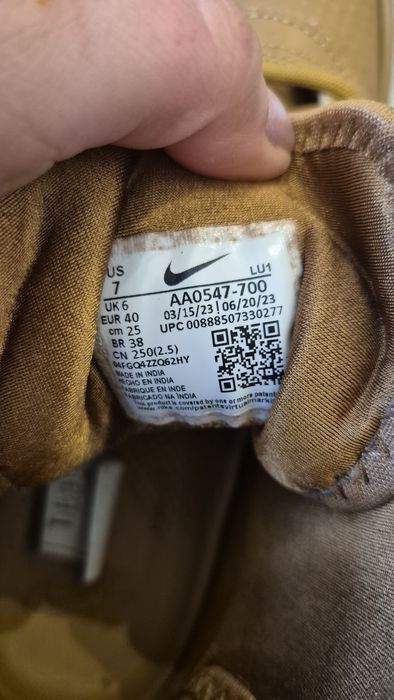 Buty ocieplane za kostke Nike 40