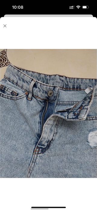 Стильні джинси-мом 25 розмір