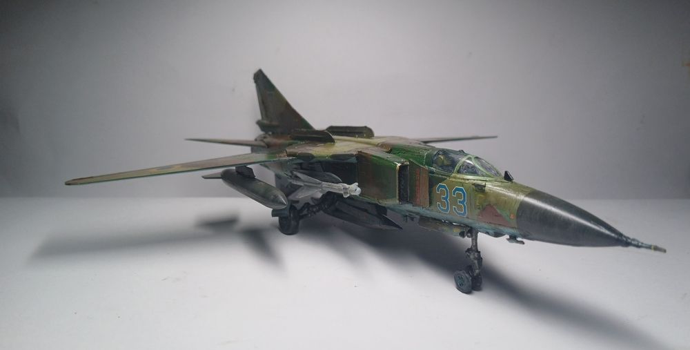 Модель МіГ-23МЛД 1/72