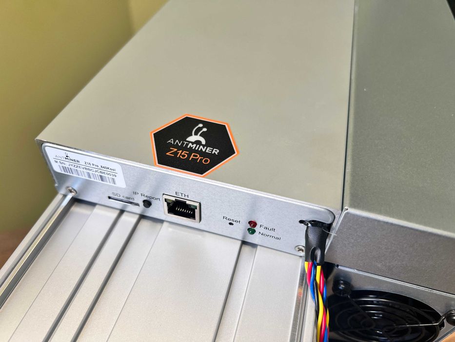 Передзамовлення - NEW ASIC Z15 Pro 840 K/sol | Гарантія, antminer, асік, асик, майнер, BB18