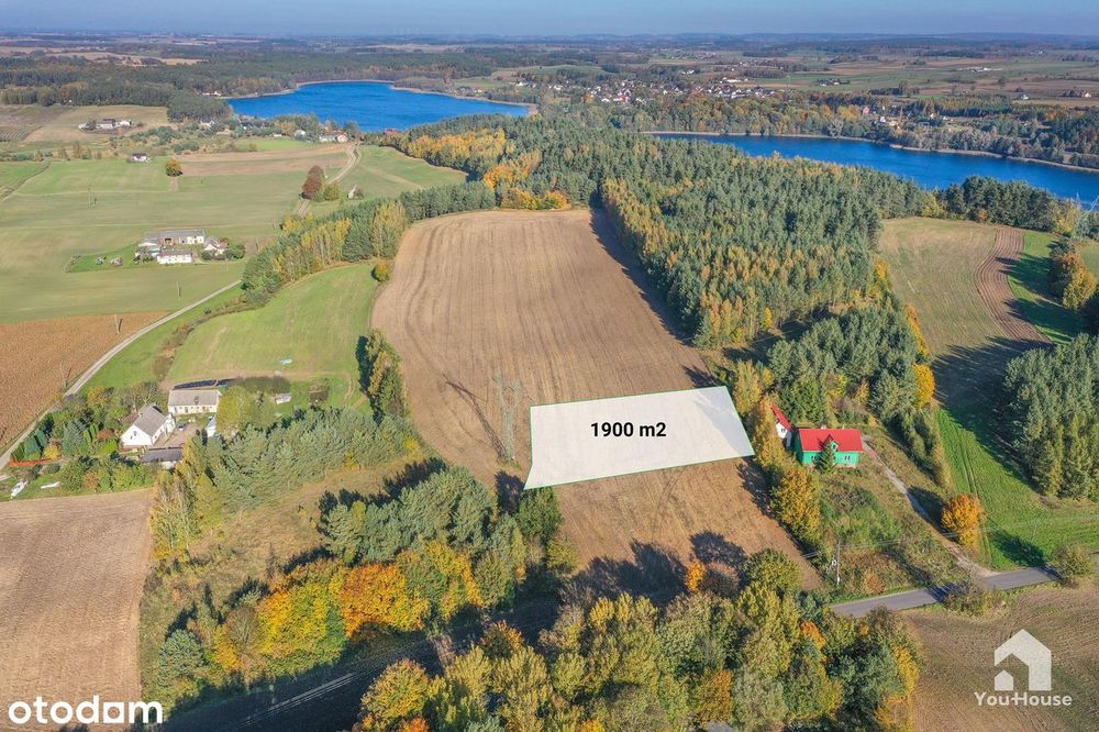 Działka budowlana blisko Jeziora - Ostaszewo