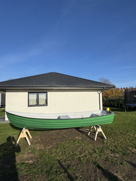 430x170cm Łódka wędkarska wiosłowa łódź lodz łódki łodzie lodzie