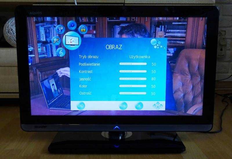 Tv Led 24  LCD Sharp LC-24LE220E Full Hd Usb