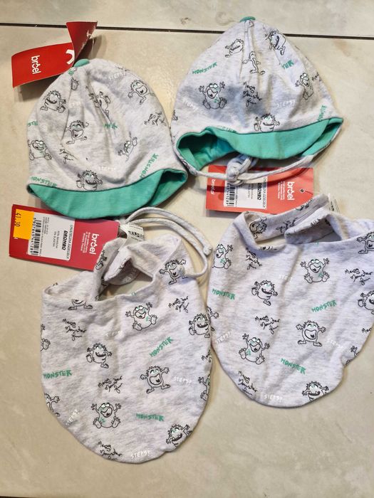 Czapki dziecięce BROEL dla chłopca Nowe