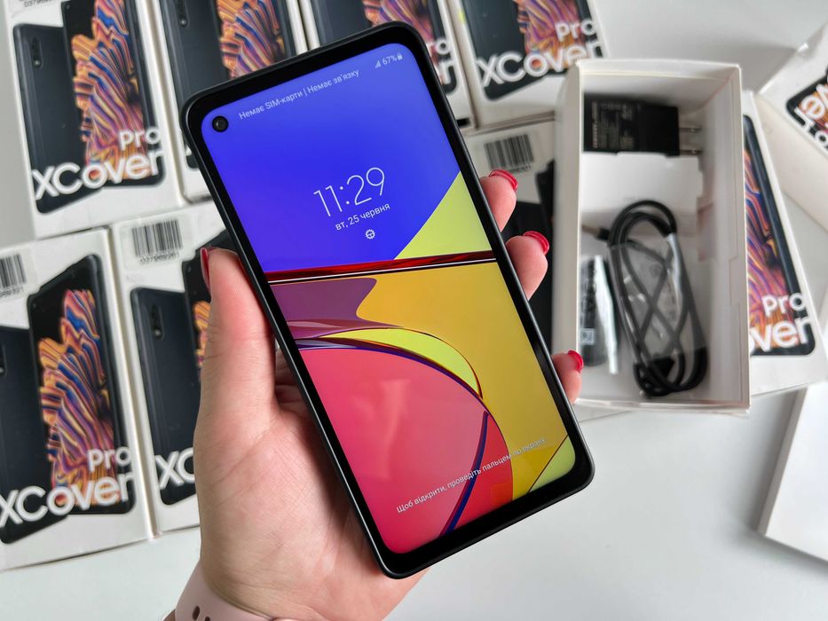 Новий Водонепроникний Samsung Galaxy Xcover Pro 64Gb SM-G715U1 Duos