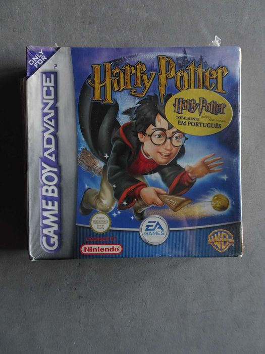 Jogo Game Boy Advance - Harry Potter e a Pedra Filosofal (selado)